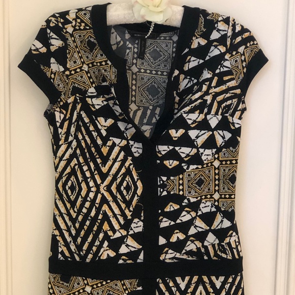 BCBG Maxazria Aztec Print Dress - Picture 4 of 11